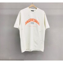 발렌시아가 남녀공용 반팔티