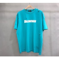발렌시아가 남녀공용 반팔티
